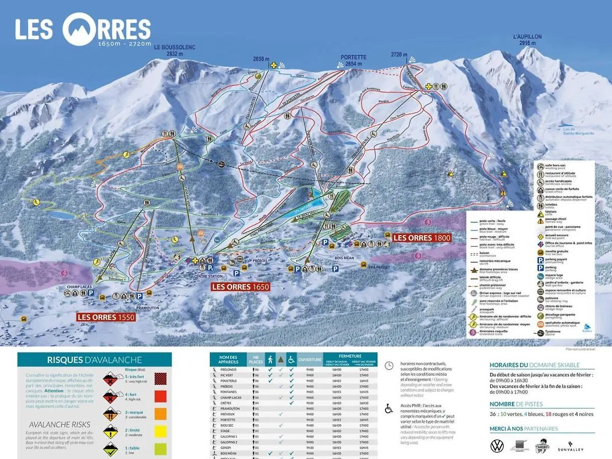 2 Pieces Pour 6 Personnes Au Centre Commercial, Les Orres - Fr-1-322-43 Apartment 0*,  France